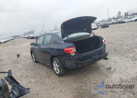 2011 Toyota Corolla S z USA, uszkodzony, nr VIN 2T1BU4EE8BC670719